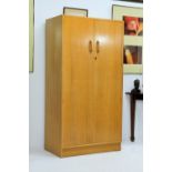 G-Plan Brandon Golden Oak Gentleman's Wardrobe/Armoire