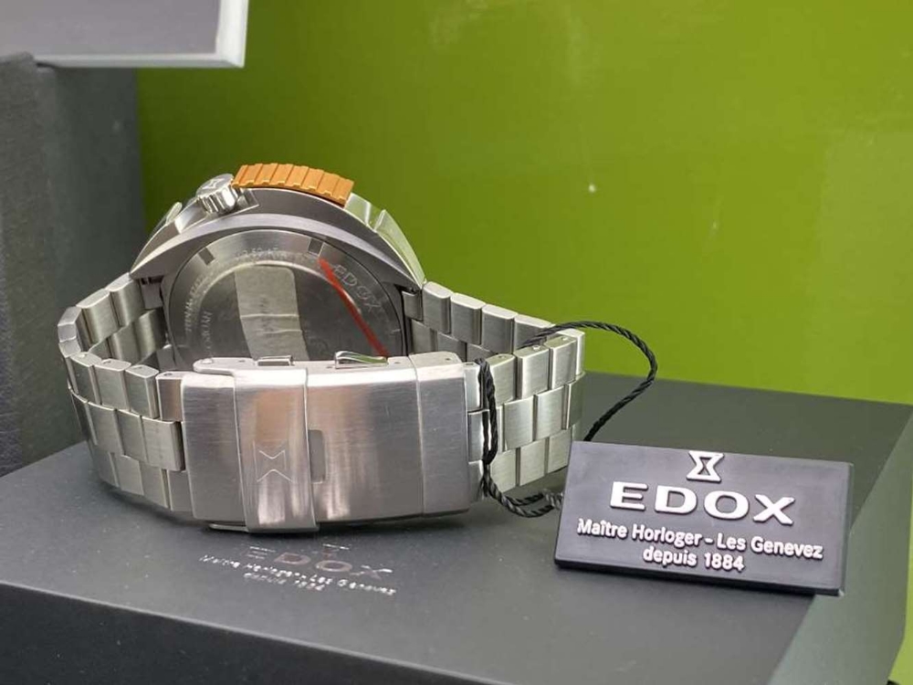 Edox Hydro Sub Mens Swiss Quartz 500m Dive Watch - Image 7 of 11