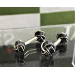 Vintage Pair of Silver Plated Cufflinks