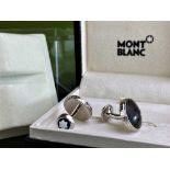 Montblanc New Pair of Contemporary Antracite Cufflinks