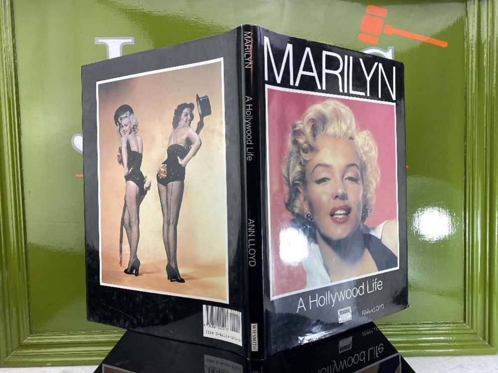 Marilyn Monroe " A Hollywood Life" Hardback Book By Ann Lloyd