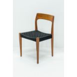 Mid Cengtry Scandi Design 1960s Sample Chair by Tom Pitt for Nathan Furniture