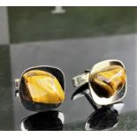 Vintage Pair of Silver Plated Cufflinks