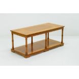Mid Century Modern Teak Drapers Table By Legate Furniture Drapers Table Console