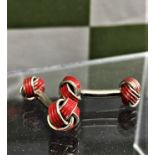 Vintage Pair of Silver Plated Cufflinks