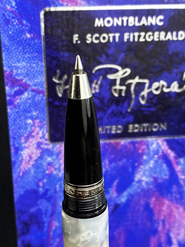 Montblanc F. Scott Fitzgerald Roller Pen Limited Edition - Image 3 of 5