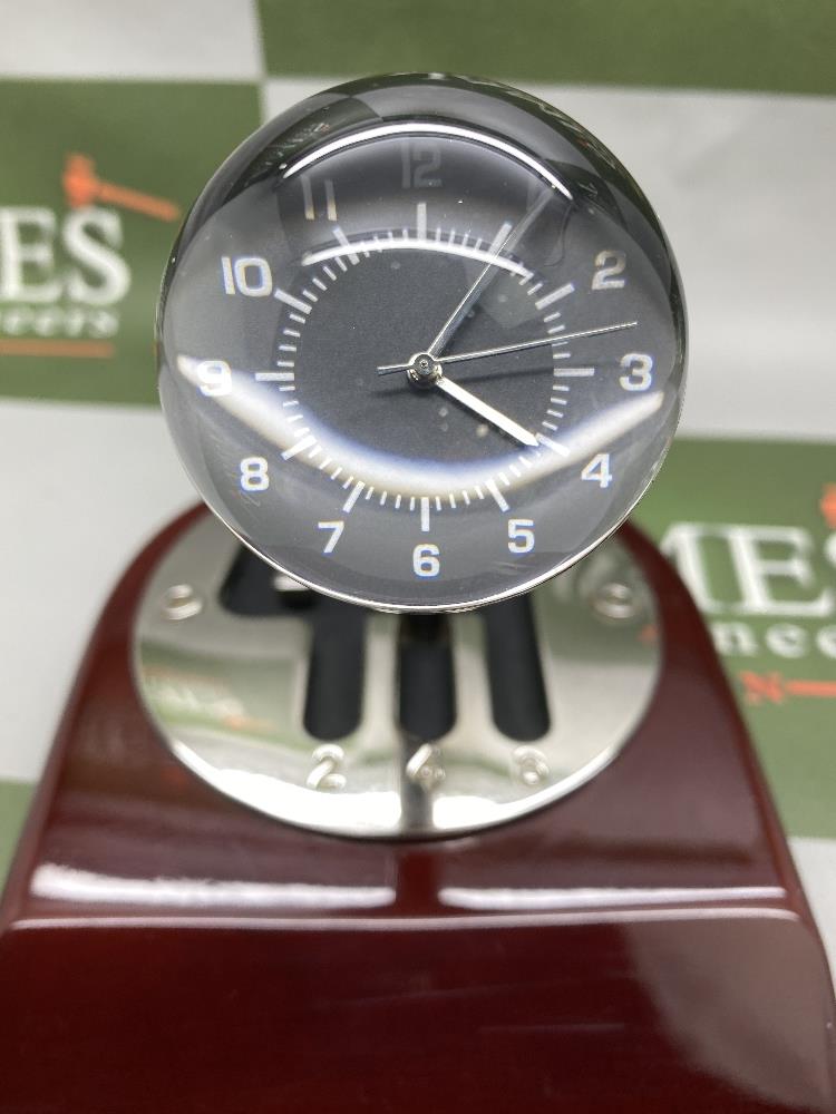 Rare 70th Anniversary 'Codes Rousseau' Table Top Desk Clock Display - Image 2 of 5