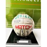 Liverpool FC Legends Signed Football & Case