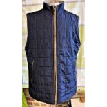 Hackett London Gent`s Designer Gillet & Under Jacket Warmer-Racing Green