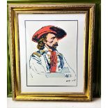 Andy Warhol (1928-1987) “General Custer” Numbered #51/100 Lithograph, Ornate Framed.