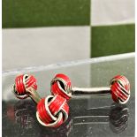 Vintage Pair of Silver Plated Cufflinks