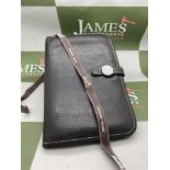 Hermes Paris Vintage Gents Leather Phone/Wallet Case