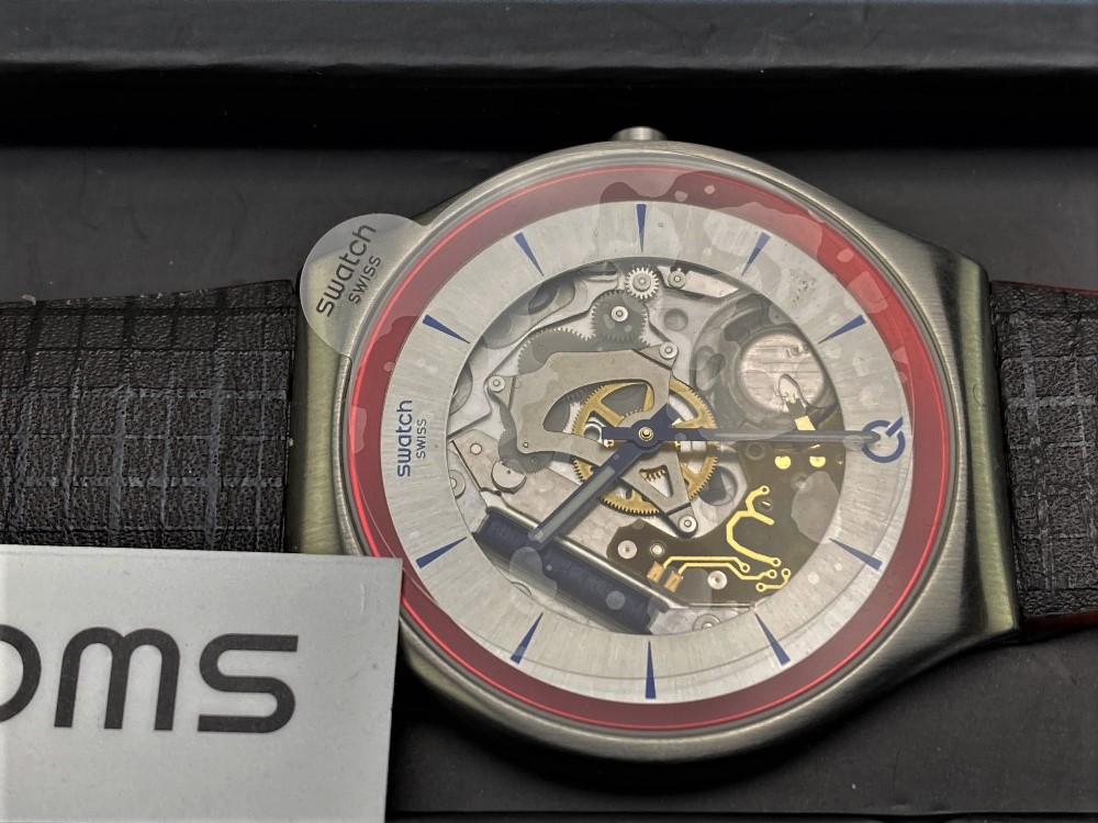 Swatch Ltd Edition James Bond 007 W SS07Z102 2Q "No Time To Die" New Example - Image 5 of 8