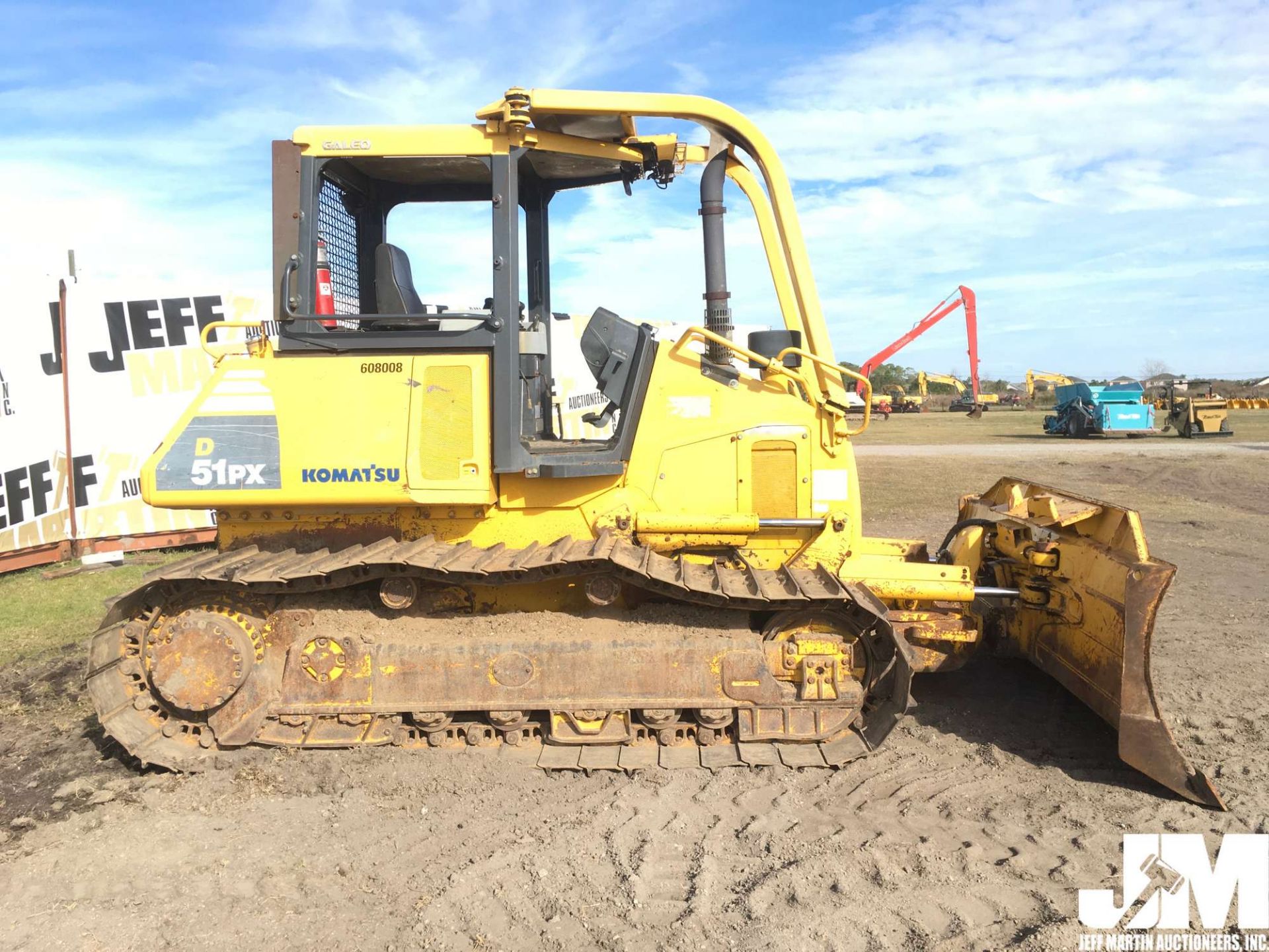 2008 KOMATSU D51PX-22 SN: B10136 CRAWLER TRACTOR - Image 8 of 35