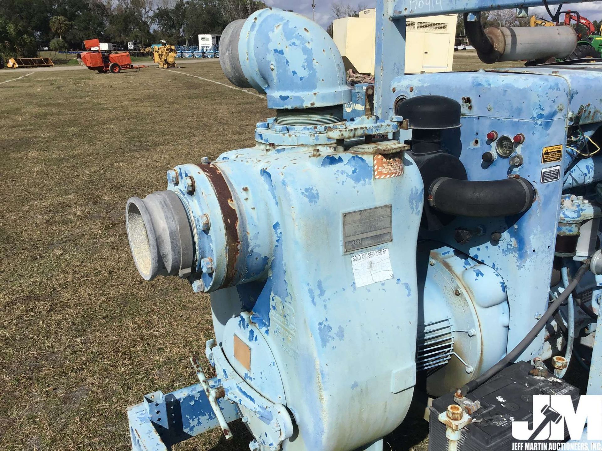 GORMAN RUPP 16C2 6" PUMP SN: 1142564 - Image 8 of 13