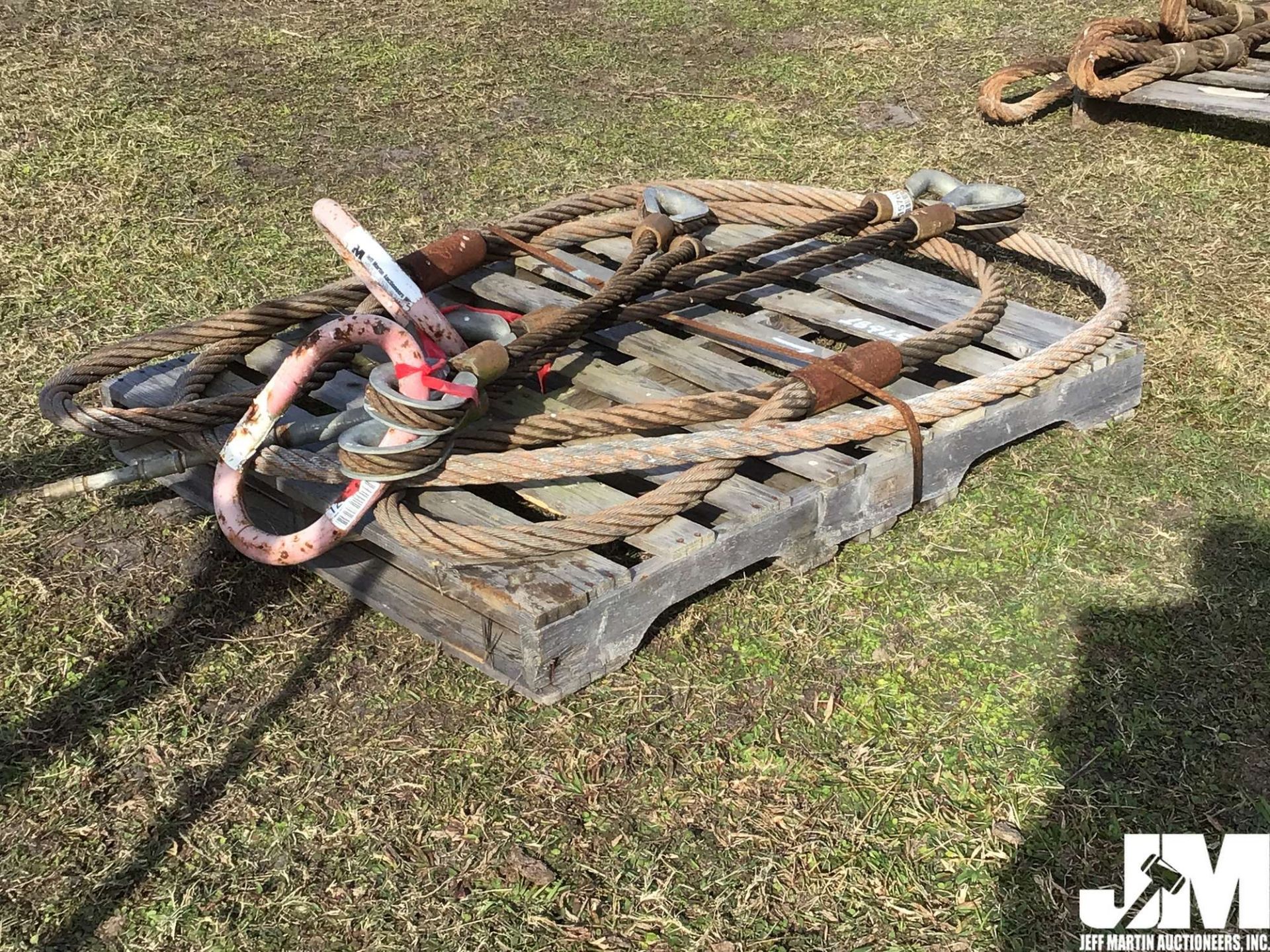 7/8" X 4' WIRE ROPE SPREADER, 2 LEG, 2" CABLE - Image 2 of 3