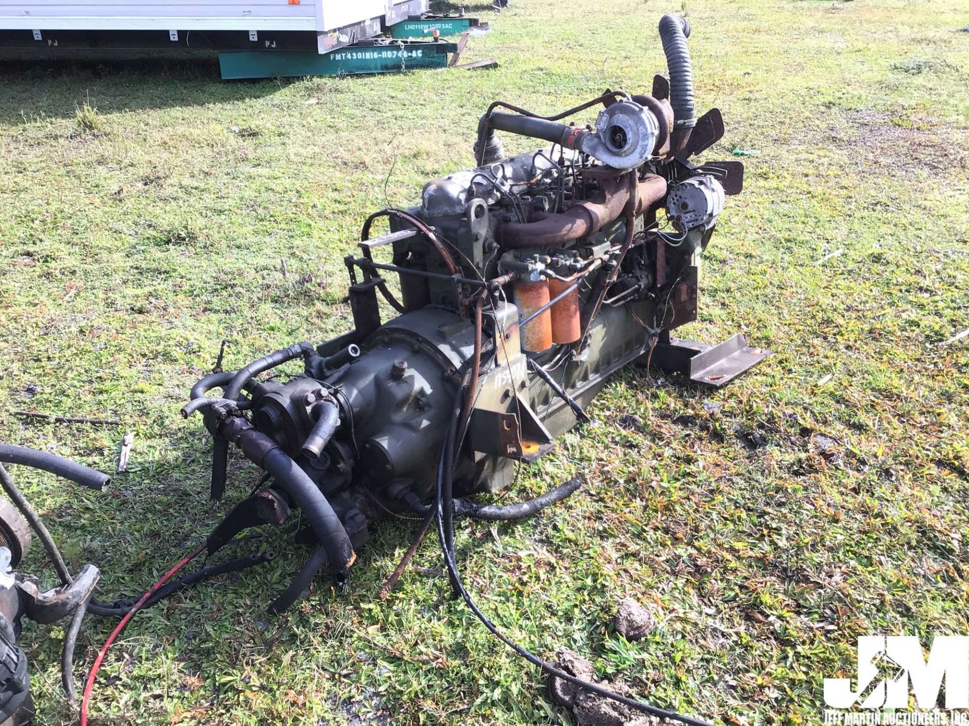 DETROIT DIESEL GENERAL IH, DT 407 ENGINE - Image 4 of 9