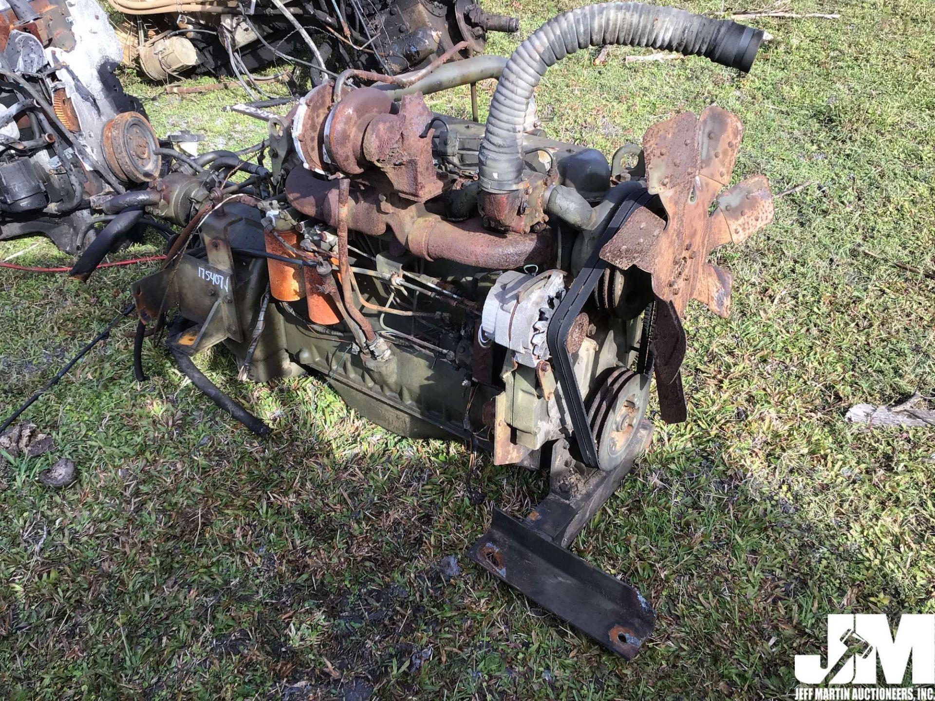 DETROIT DIESEL GENERAL IH, DT 407 ENGINE - Image 2 of 9