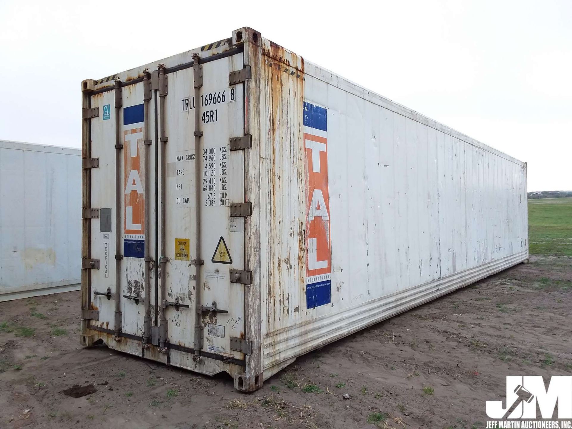 2007 MAERSK CONTAINER 40' CONTAINER SN: TRLU1696668