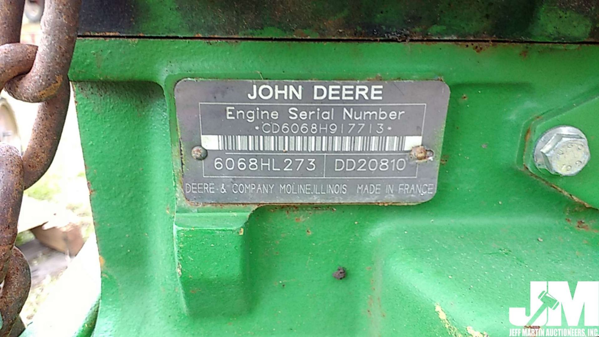 JOHN DEERE DD20810 SN: CD6068H917713 - Image 6 of 6