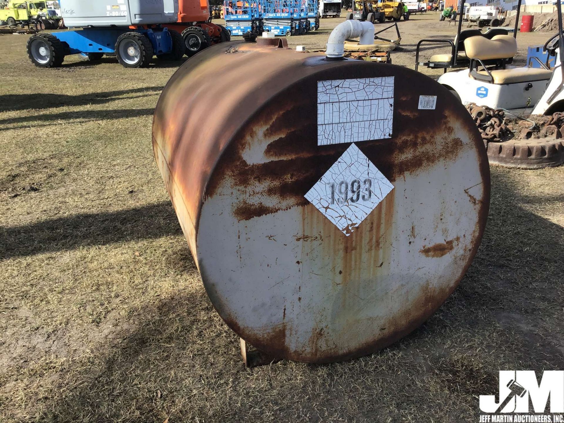 APPROX 350 GAL FUEL TANK, 68" L X 50" W - Image 3 of 4