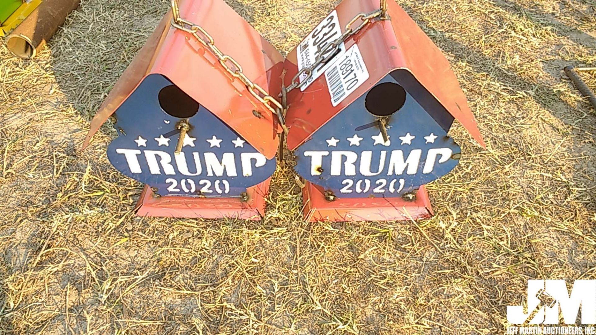 QTY OF (2) TRUMP BIRD HOUSES