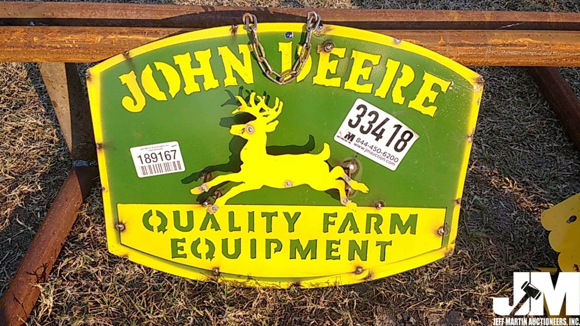 METAL JOHN DEERE SIGN - Image 2 of 2