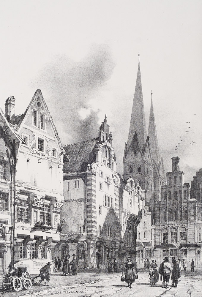 Deutschland - Lübeck - - André Durand. (1807 - 1867). Sammlung von