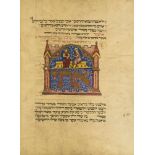 Judaica - - Machsor Lipsiae. 68 Faksimile-Tafeln der mittelalterlichen hebräischen illum