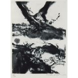 Abstraction Lyrique - Zao Wou-Ki - - Pierre Seghers. Éclats. Mit einer handsignie