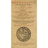 Antonio de Guevara. Horologium Principum, Sive de vita M. Aurelii Imp. Libri III compositi,