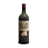 Spiritiuosen - Wein - - Chateau Lafite-Rothschild 1923. (lower mid shoulder). Etikett