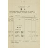 Militaria - - China. Imperial Maritime Customs. IV. Service Series: No. 1. Service li