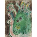 Marc Chagall. Marc Chagall. Dessins pour la Bible. Mit 47 Lithographien, davon 24 farbige