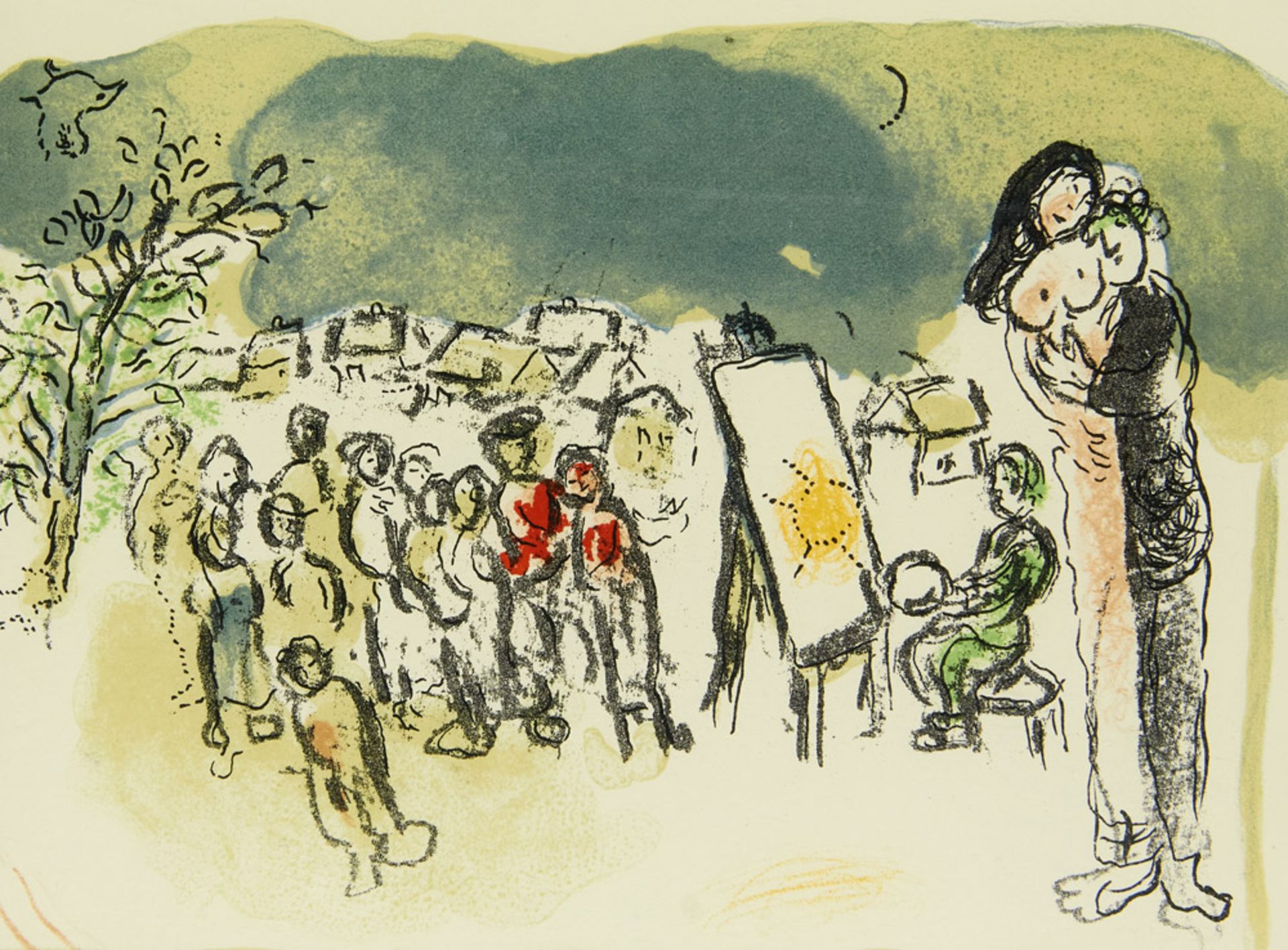 Marc Chagall - - Humanisme actif. Melanges d'art et de litterature offerts a Julien Cain. 2