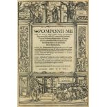 Pomponius Mela. De orbis situ libri tres, accuratissime emendati, una' cum commentariis Ioac