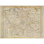 Welt - - Sammlung von 6 alten Karten. Niederlande, 17. und 18. Jh. Je (teil-)kolorier