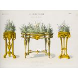 Möbel - - Désiré Guilmard. Le Garde-meuble ancien et moderne. (Salon Louis XVI. DT