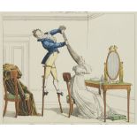 Karikatur - - Le Bon Genre. Sammlung von 65 Tafeln in Faksimile nach der Ausgabe von 1827, h