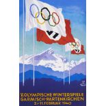 Nationalsozialismus - Sport - - Vorbereitungen zu den V. Olympischen Winterspielen 1940. Amt