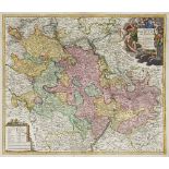Rheinland - Elsass - - Sammlung von 15 Karten. Deutschland, Niederlande und Frankreic