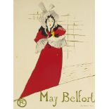 May Belfort. 1895. Farblithographie