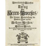 Hexenprozesse - - Johann Reiche.