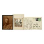 Max Frey. Sammlung von 18 eigenhändigen Briefen und Postkarten