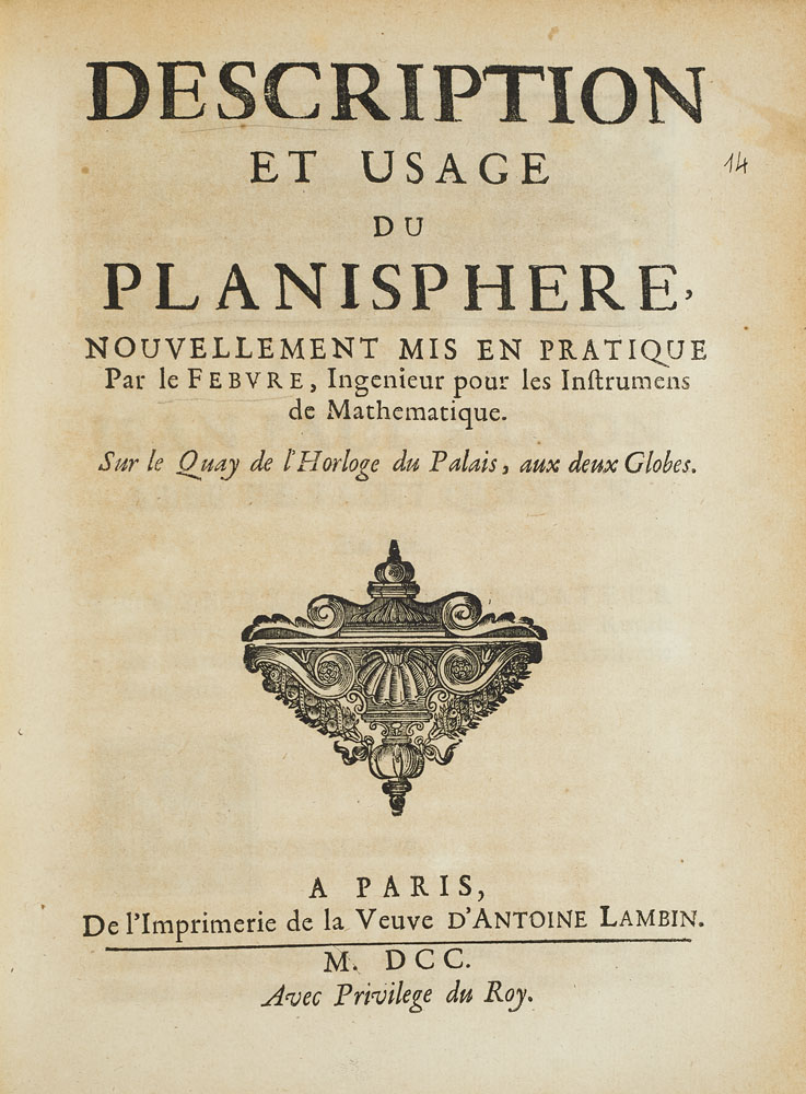 Astronomie - - (Jean) Lefebvre.