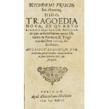 Nikodemus Frischlin. Dido, Tragoedia