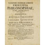 Gottfried Wilhelm Leibniz. Principia