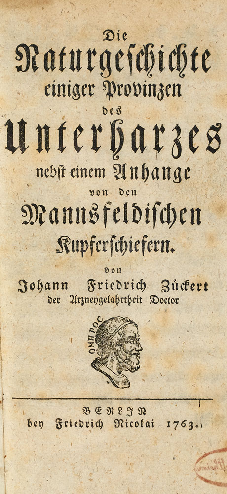 Geologie - - Johann Friedrich Zückert.