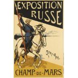 4 Plakate der Maitres de l'Affiche. Paris, Chaix, 1895-1900