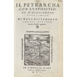 Francesco Petrarca. Il Petrarcha con